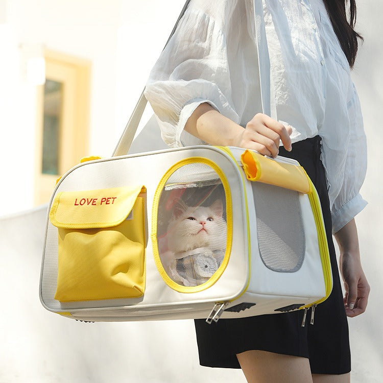 Portable cat bag large capacity pet bag